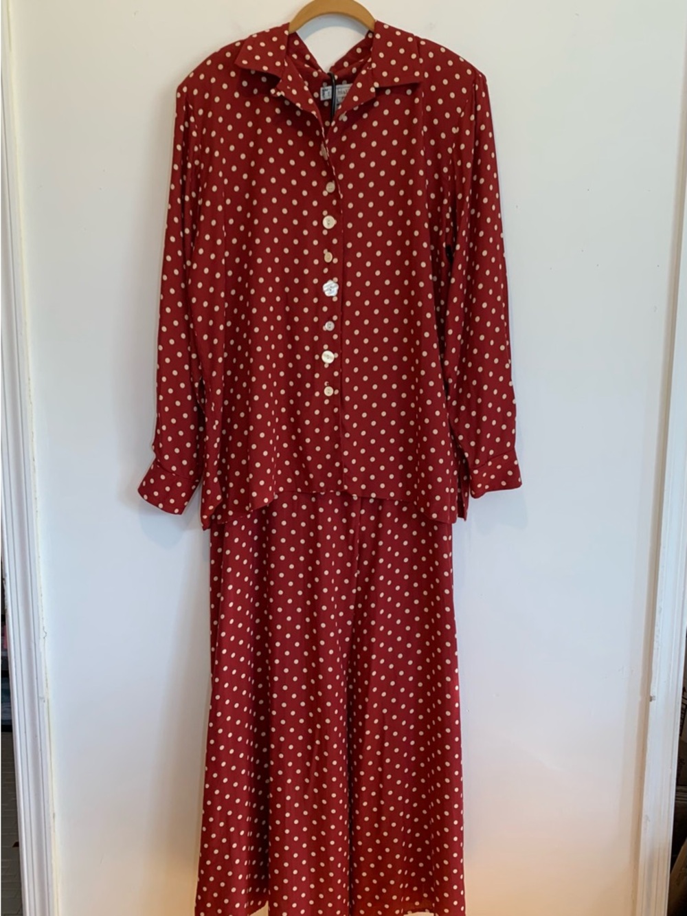 Vintage 90s FL Malik Funky Flair Maxi Skirt & Oversized Top Set M/L Fall Outfit